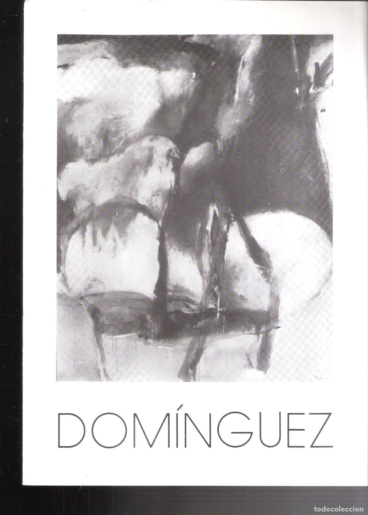 Kunst: Miguel Angel Dominguez. Diciembre 1984. Museo Provincial. Zaragoza. S/P (12 pags.). 23x16 cm.