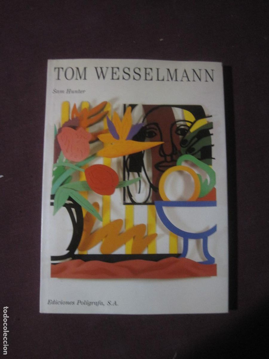 Arte: Sam Hunter - Tom Wesselmann - Pol&iacute;grafa 1995 - Foto 1