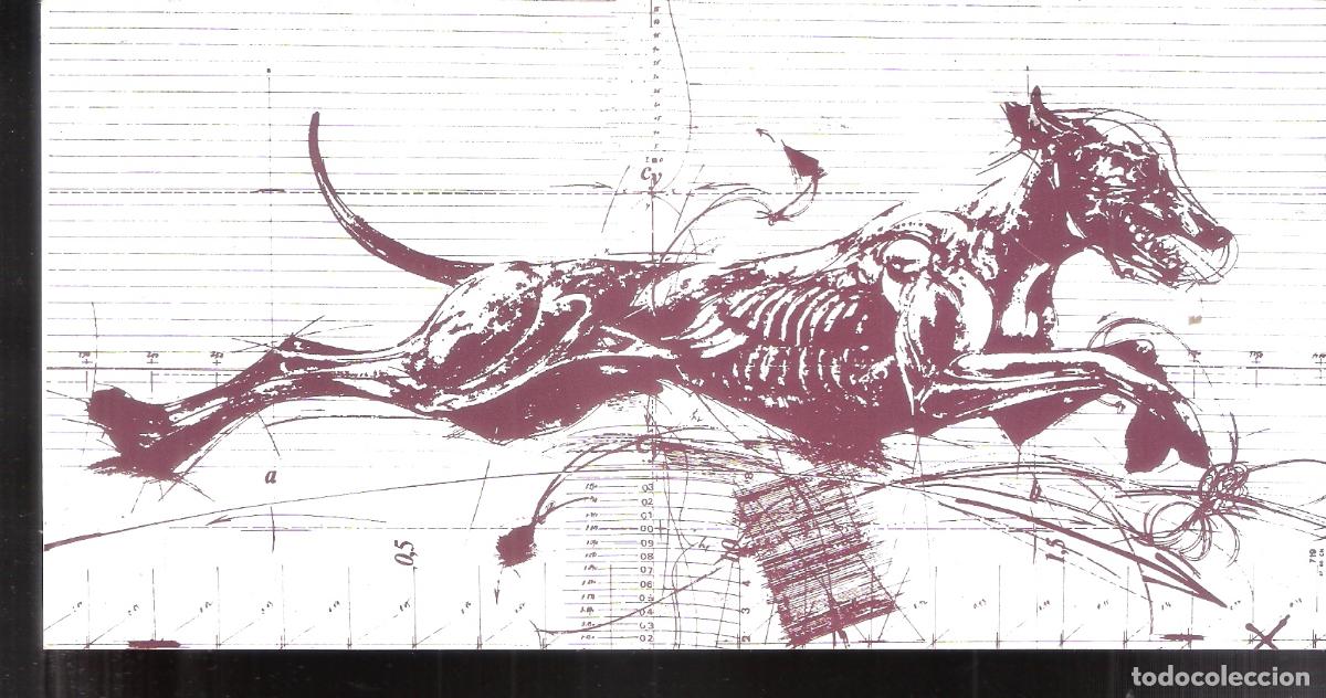 Art: Vladimir Velikcovic. Noviembre. Galer&iacute;a Ciento, Barcelona, Tarjeta. 21x11 cm.
