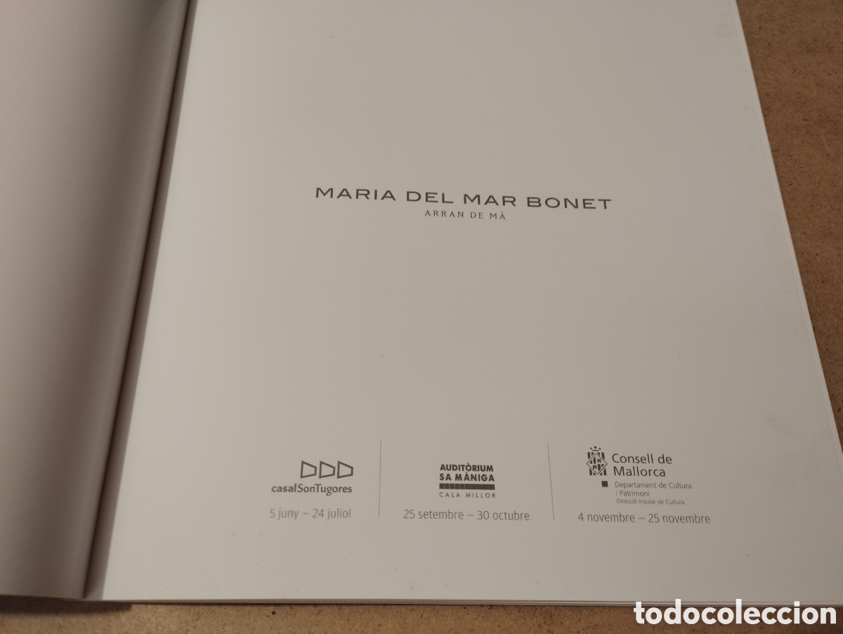 Arte: MARIA DEL MAR BONET. ARRAN DE M&Agrave; - Foto 2