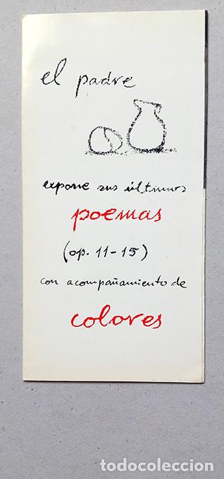 Arte: Enrique R. Panyagua.&ldquo;El padre Panyagua expone sus &uacute;ltimos poemas&hellip;&rdquo; Atalaya, Gij&oacute;n, 1964