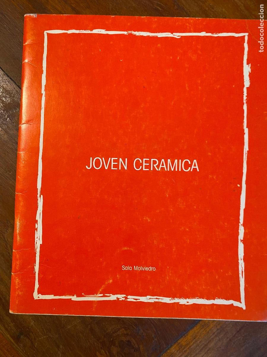 Arte: JOVEN CERAMICA, SALA MOLVIEDRO, CATALOGO 1989