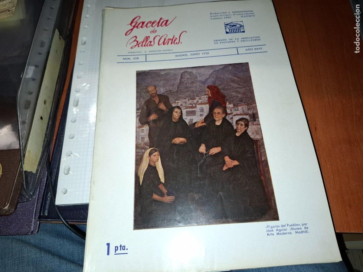 Arte: Revista gaceta bellas artes, 1936, num. 458