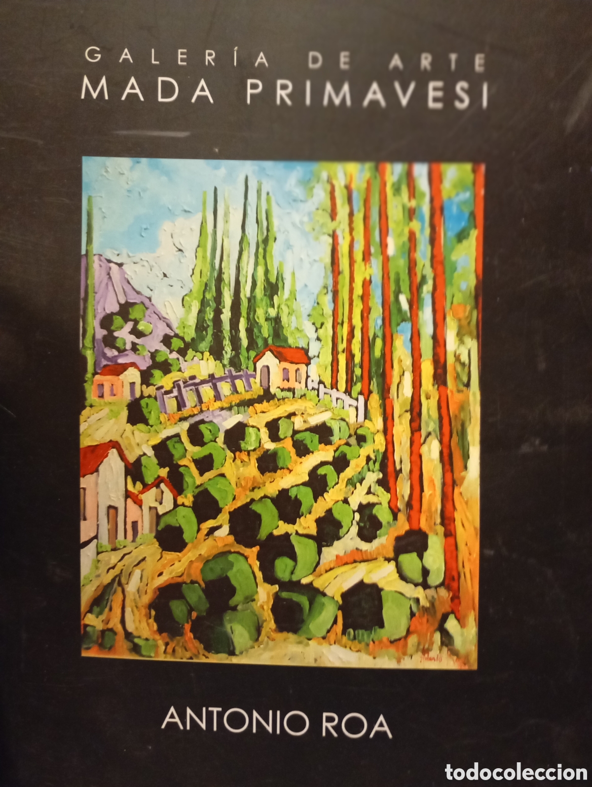 Arte: Antonio Roa cat&aacute;logo de exposici&oacute;n del pintor