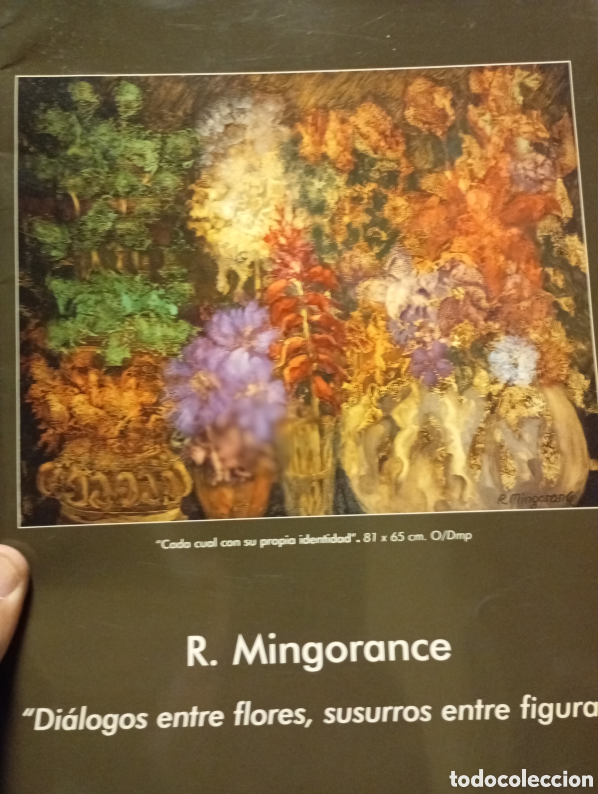 Arte: R Mingorance catalogo de exposici&oacute;n del pintor
