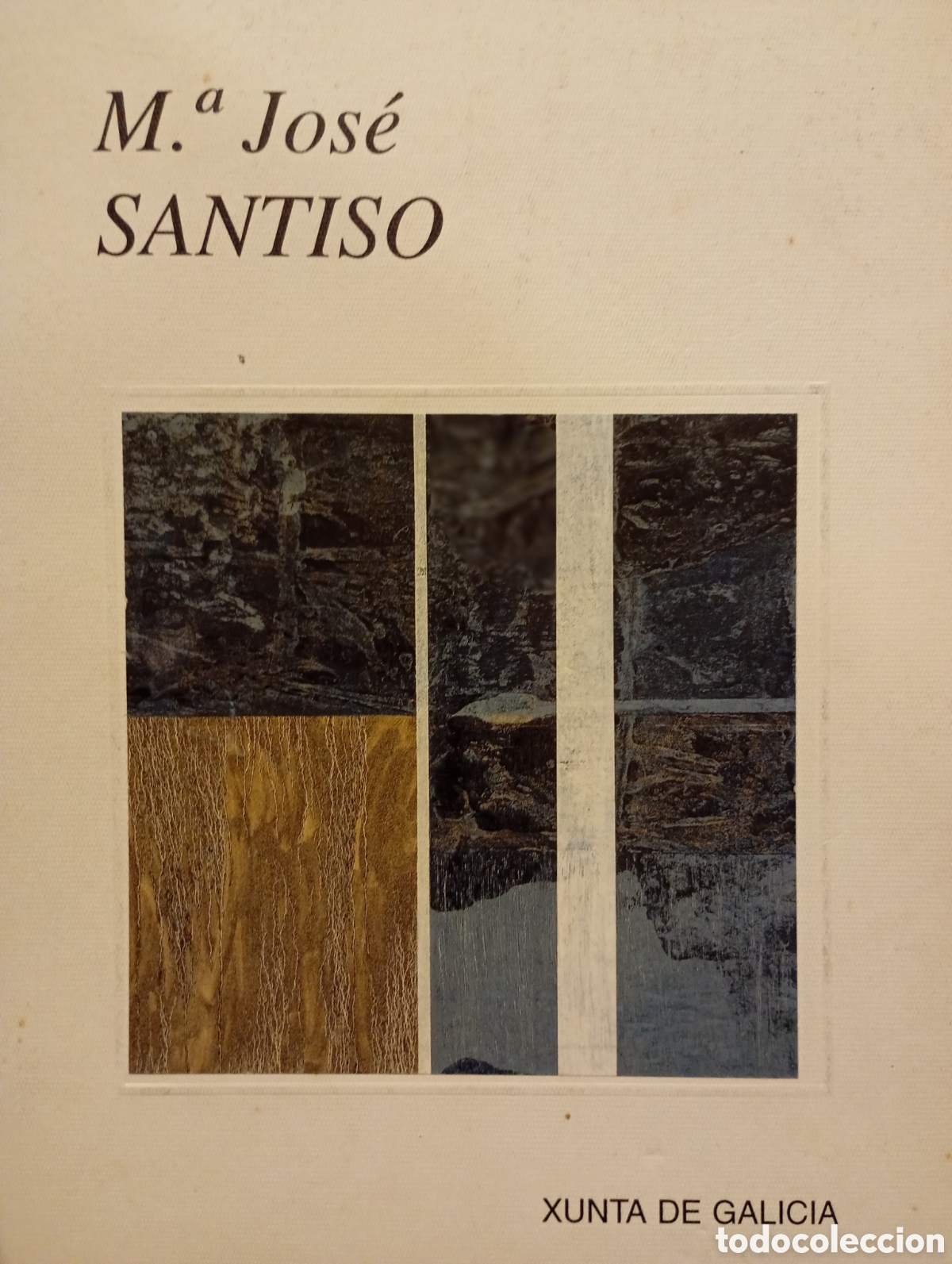 Arte: Mar&iacute;a Jos&eacute; Santiso cat&aacute;logo de exposici&oacute;n del pintor