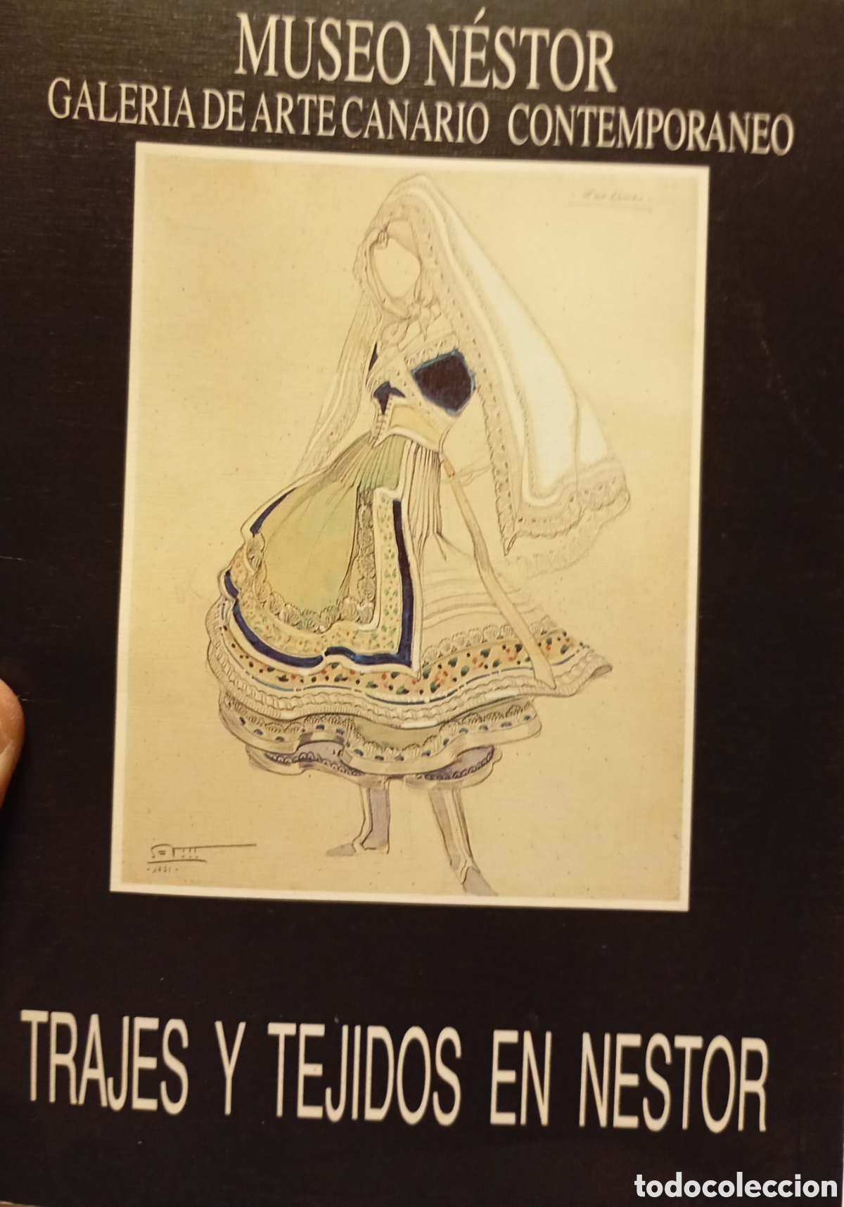 Arte: Catalogo de exposici&oacute;n trajes y tejidos museo Nestor