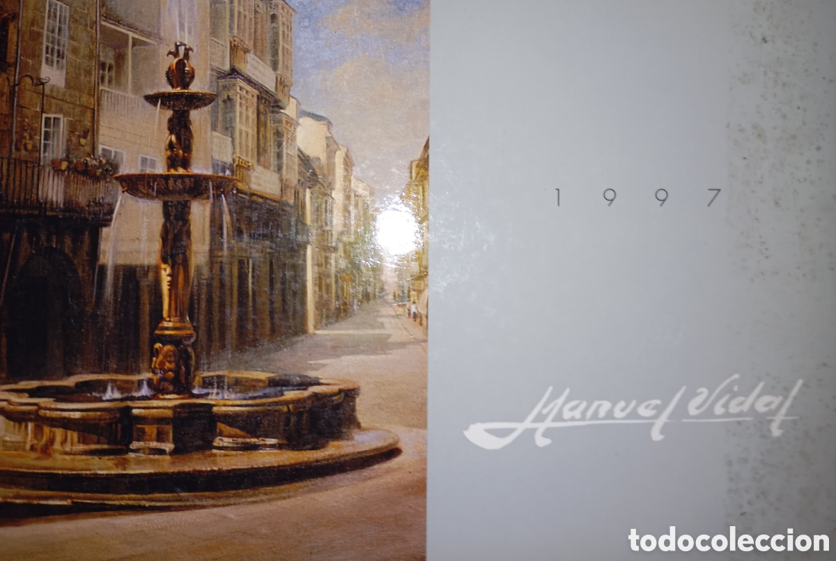 Arte: Catalogo de exposici&oacute;n del pintor Manuel Vidal - Foto 1