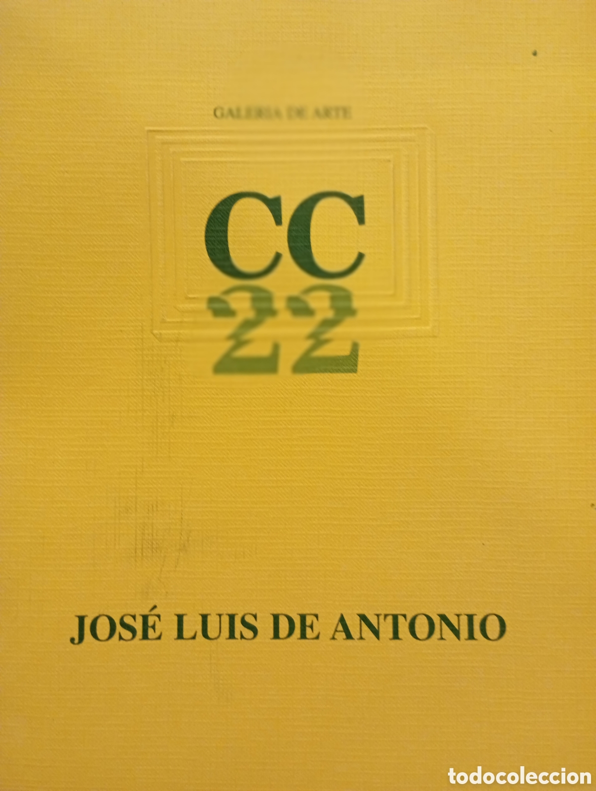 Arte: Catalogo de exposici&oacute;n del pintor Jos&eacute; Luis de Antonio