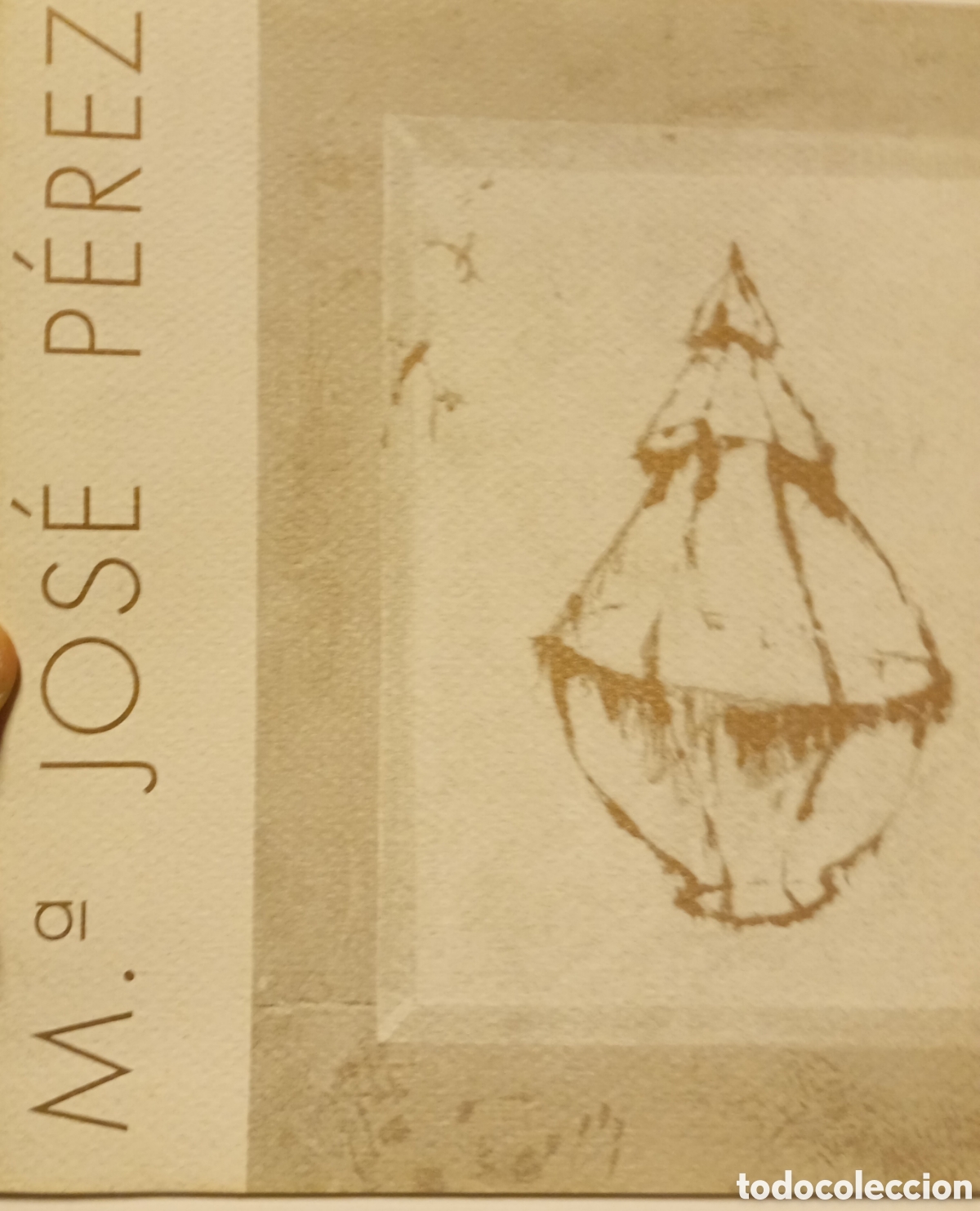 Arte: Catalogo de exposici&oacute;n del pintor Maria Jos&eacute; P&eacute;rez