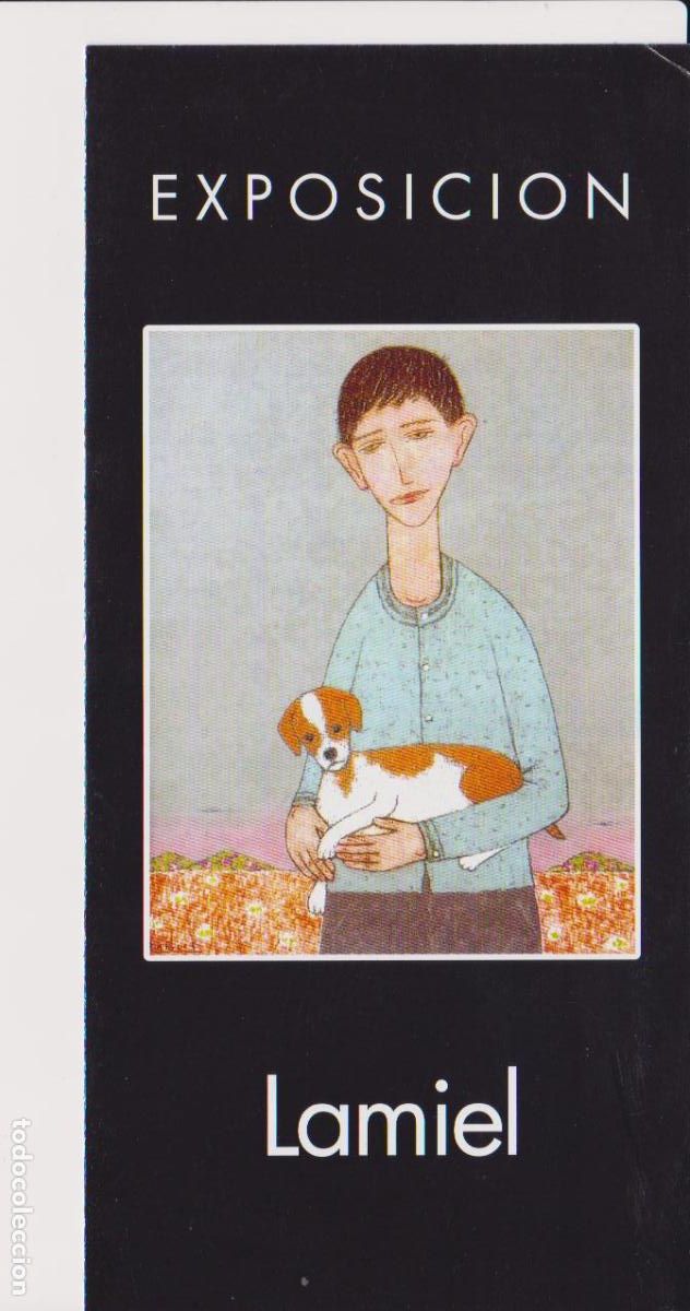 Arte: Jos&eacute; Lamiel AsensioAbril 2003, Galer&iacute;a Itxaso. Zaragoza. Diptico. 21x10 cm.