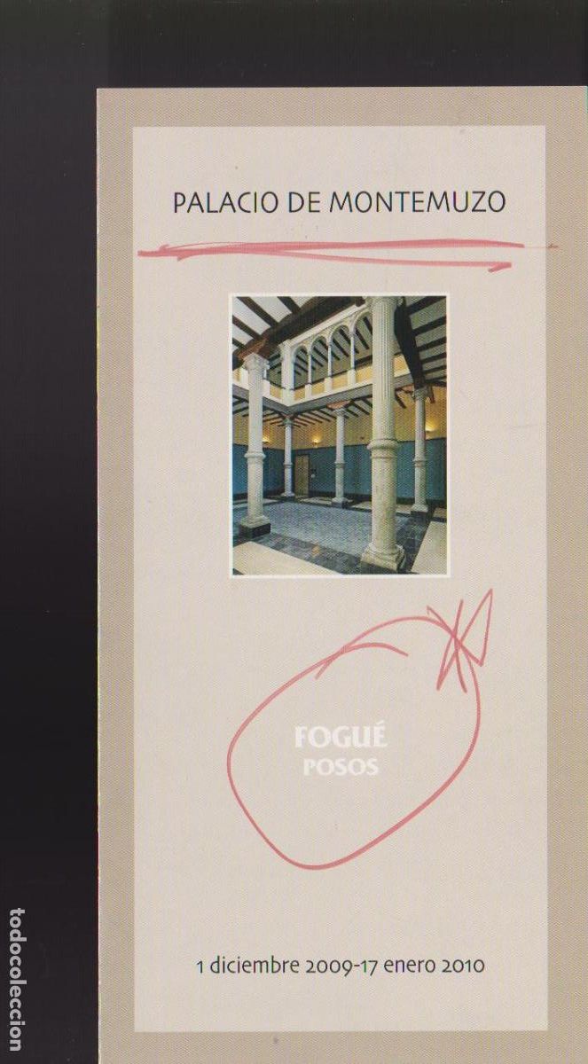Arte: Quinita Fogu&eacute;. Posos. Diciembre 2009. Palacio de Montezumo, Zaragoza. Diptico. 20x10 cm.
