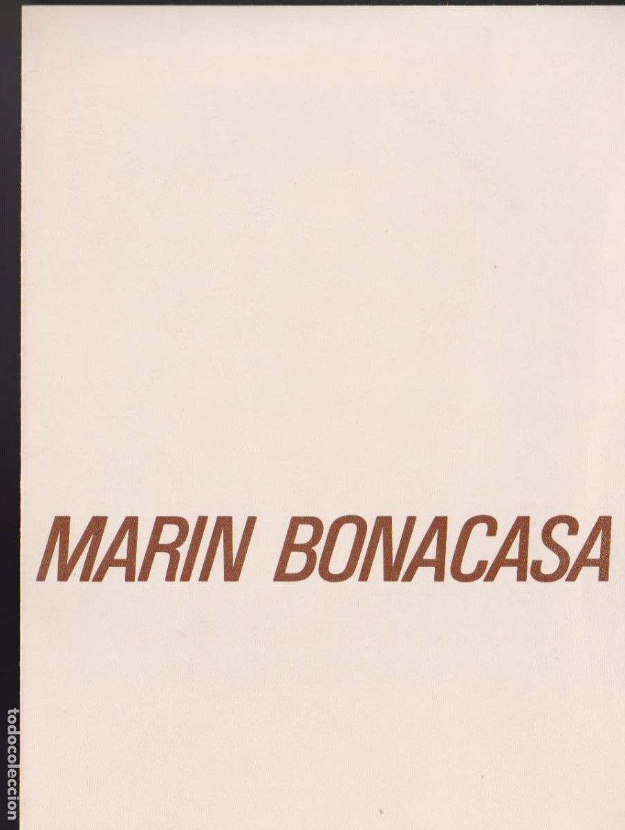 Kunst: Mar&iacute;n Bonacasa. Septiembre 1978. Galer&iacute;a Traza. Zaragoza. Diptico. 22x16 cm.