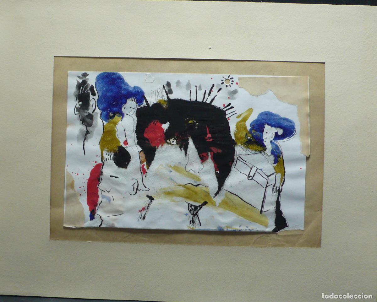 Arte: PINTURA ABSTRACTA EN GOUACHS - Foto 1
