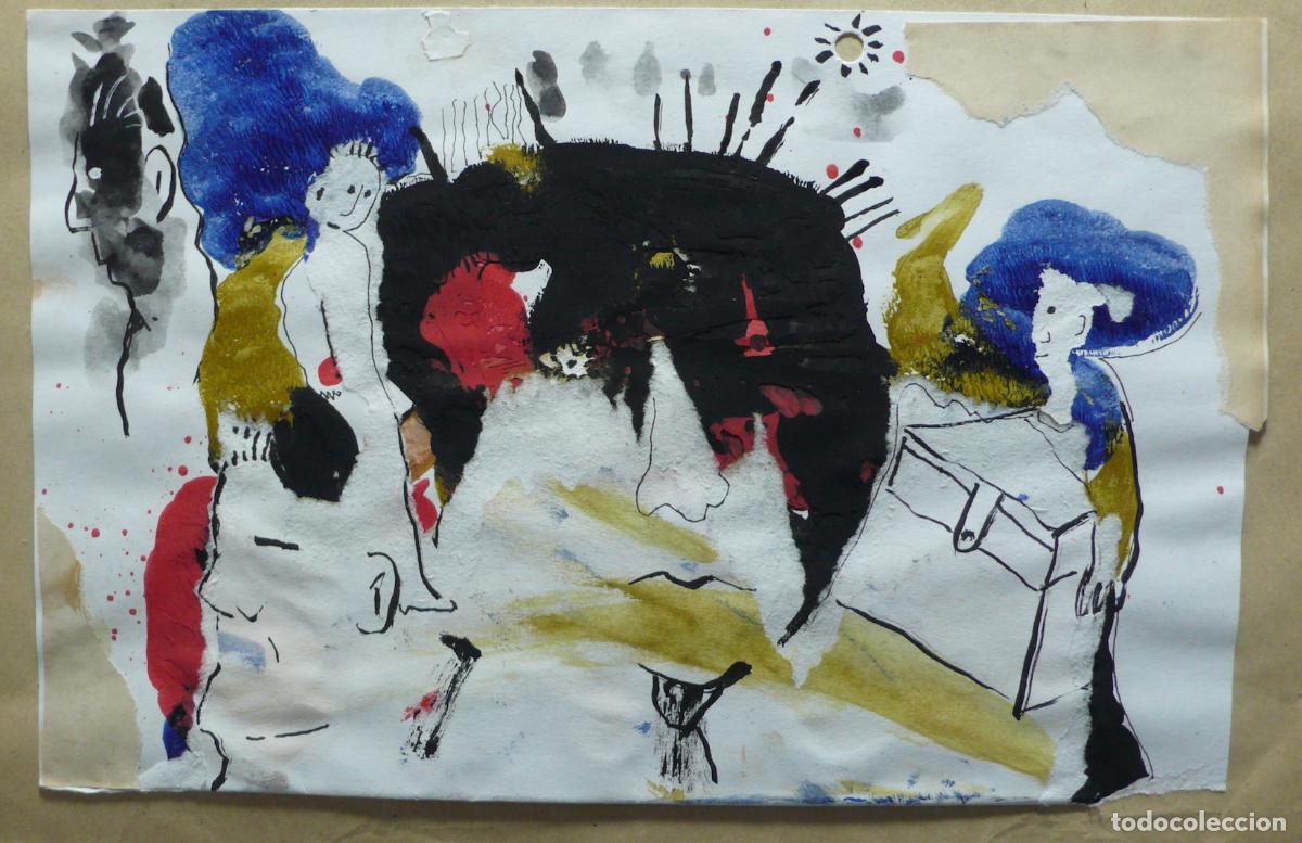 Arte: PINTURA ABSTRACTA EN GOUACHS - Foto 2