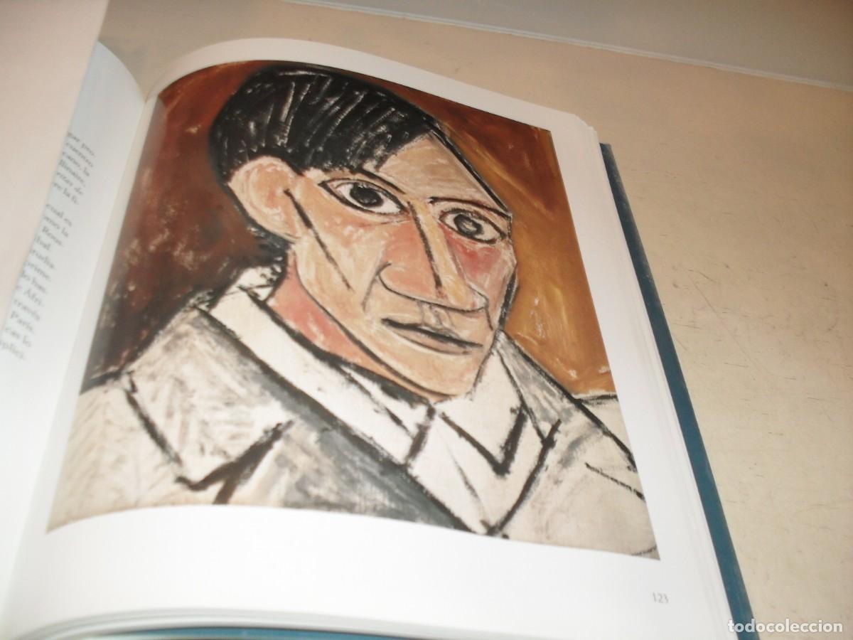 Arte: LAMINA(REPRODUCCION)DE PICASSO,AUTORETRATO,EN 1907,PERIODO 1881-1914.BIBLIOTECA EL MUNDO,2003