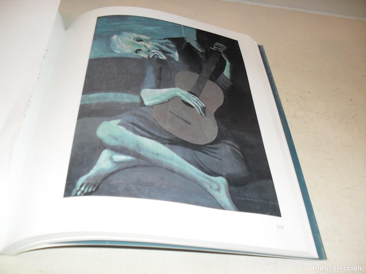 Arte: LAMINA(REPRODUCCION)DE PICASSO,VIEJO GUITARRISTA,PERIODO 1881-1914.BIBLIOTECA EL MUNDO,2003