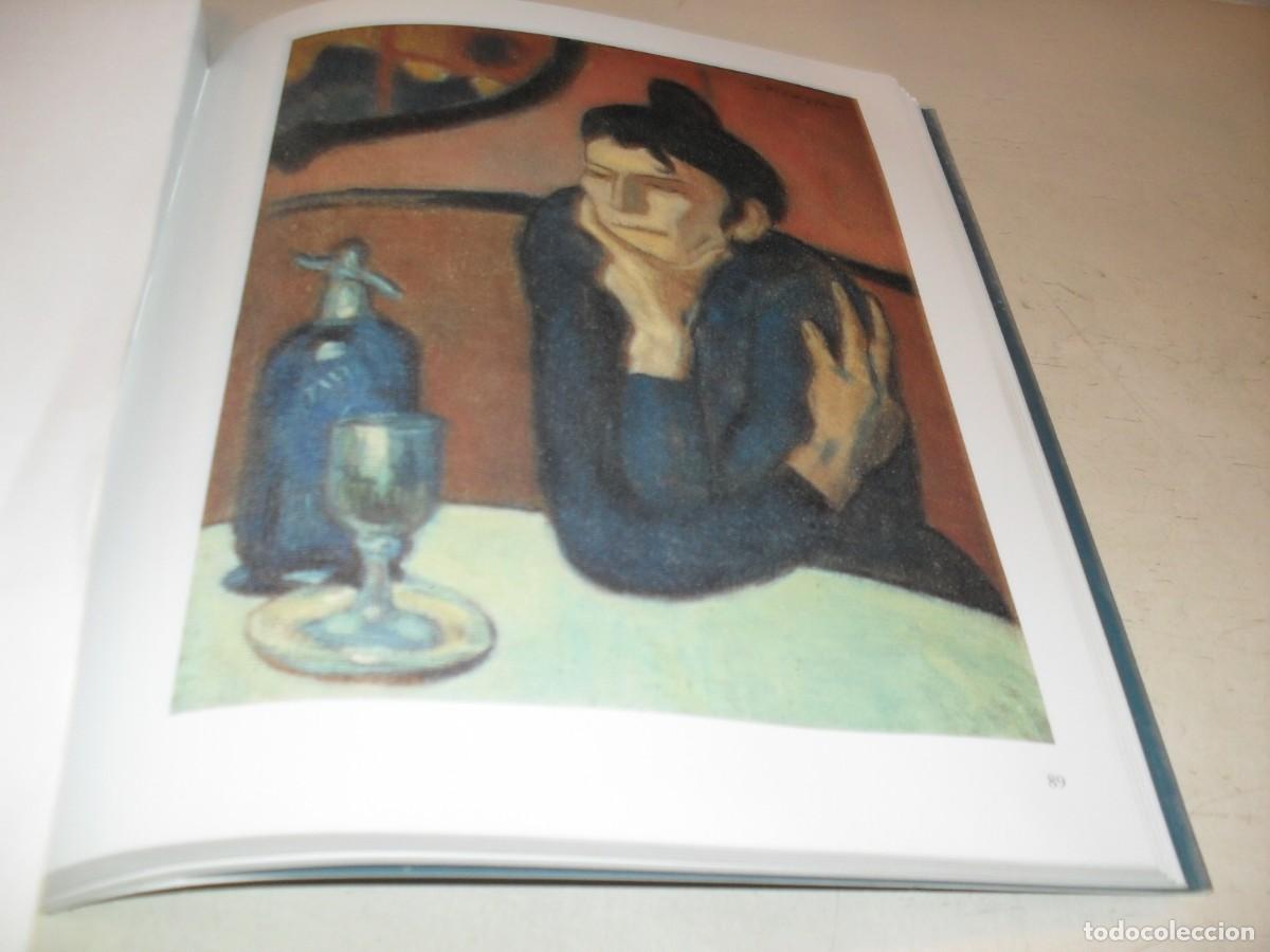 Arte: LAMINA(REPRODUCCION)DE PICASSO,LA BEBEDORA DE ABSENTA,PERIODO 1881-1914.BIBLIOTECA EL MUNDO,2003