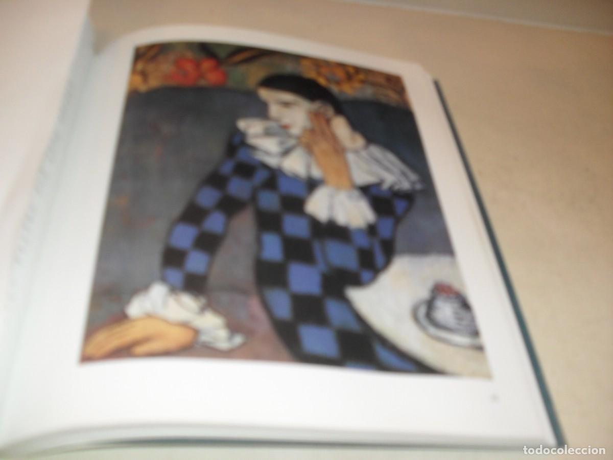 Arte: LAMINA(REPRODUCCION)DE PICASSO,ARLEQUIN PENSATIVO,PERIODO 1881-1914.BIBLIOTECA EL MUNDO,2003