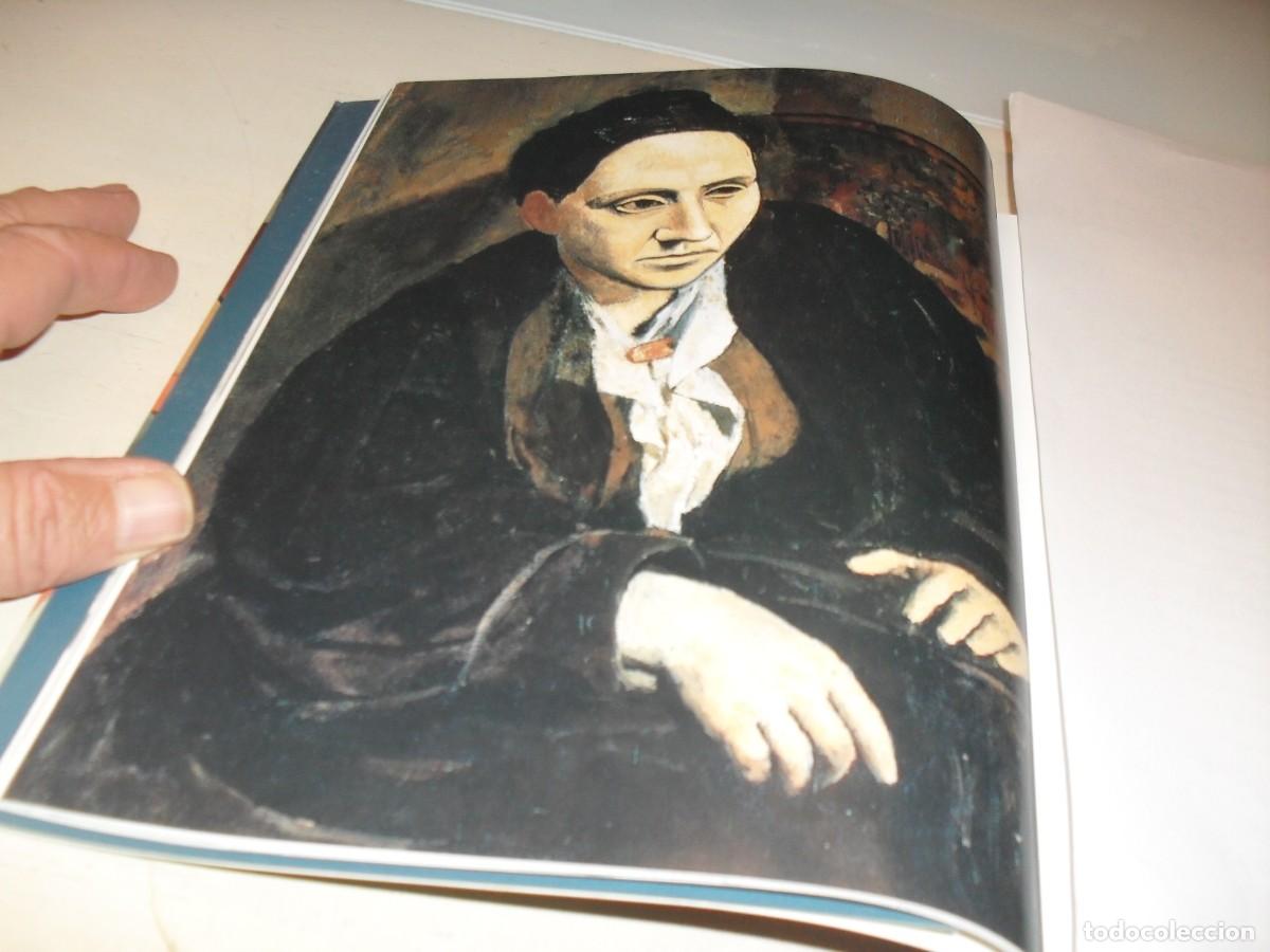 Arte: LAMINA(REPRODUCCION)DE PICASSO,RETRATO DE GERTRUDE STEIN,PERIODO 1881-1914.BIBLIOTECA EL MUNDO,2003