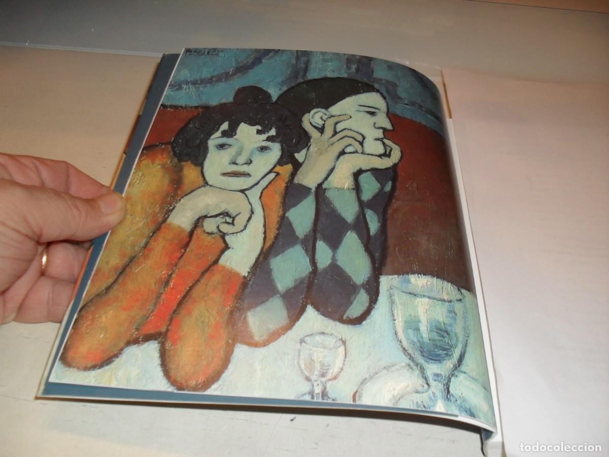 Arte: LAMINA(REPRODUCCION)DE PICASSO,LOS 2 SALTIMBANQUIS,1901,PERIODO 1881-1914.BIBLIOTECA EL MUNDO,2003