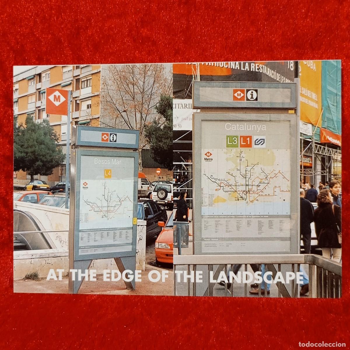 Arte: FOLLETO ARTE - AT THE EDGE OF THE LANDSCAPE -M. ASHKIN - GALERIA ESTRANY&middot;DE LA MOTA - 1997 / 3144-4