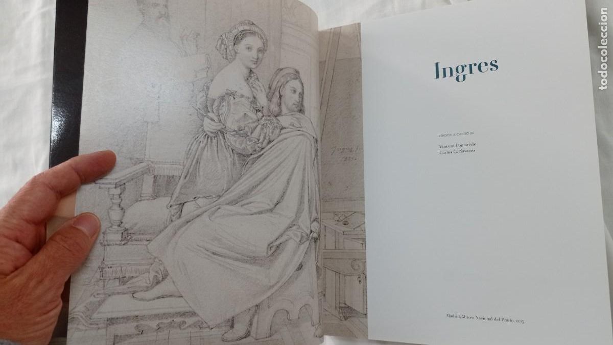 Arte: INGRES. CAT&Aacute;LOGO MUSEO DEL PRADO. - Foto 9