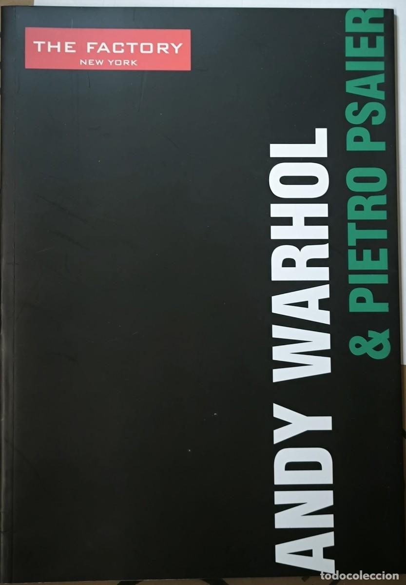 Arte: Cat&aacute;logo Andy Warhol & Pietro Psaier - Foto 1