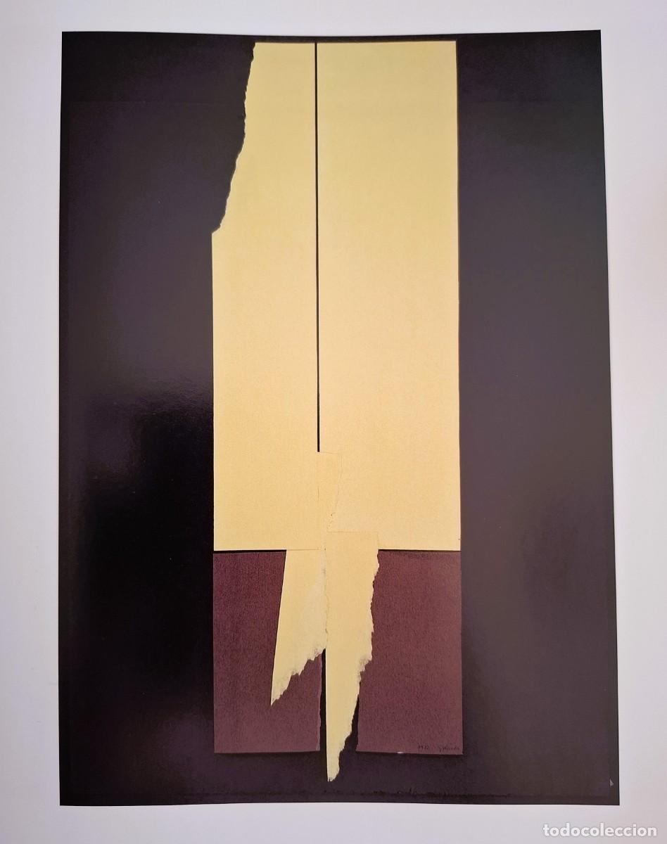 Arte: 9 Amarillo sobre negro, 1972 Collage de cartulina sobre cart&oacute;n 73 x 55 cm. (Vol. I) - Foto 9