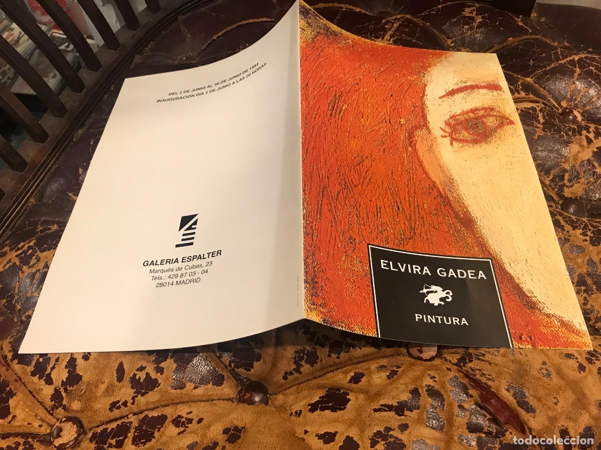 Art: CAT&Aacute;LOGO DE PINTURA. ELVIRA GADEA. 1994, ESPALTER