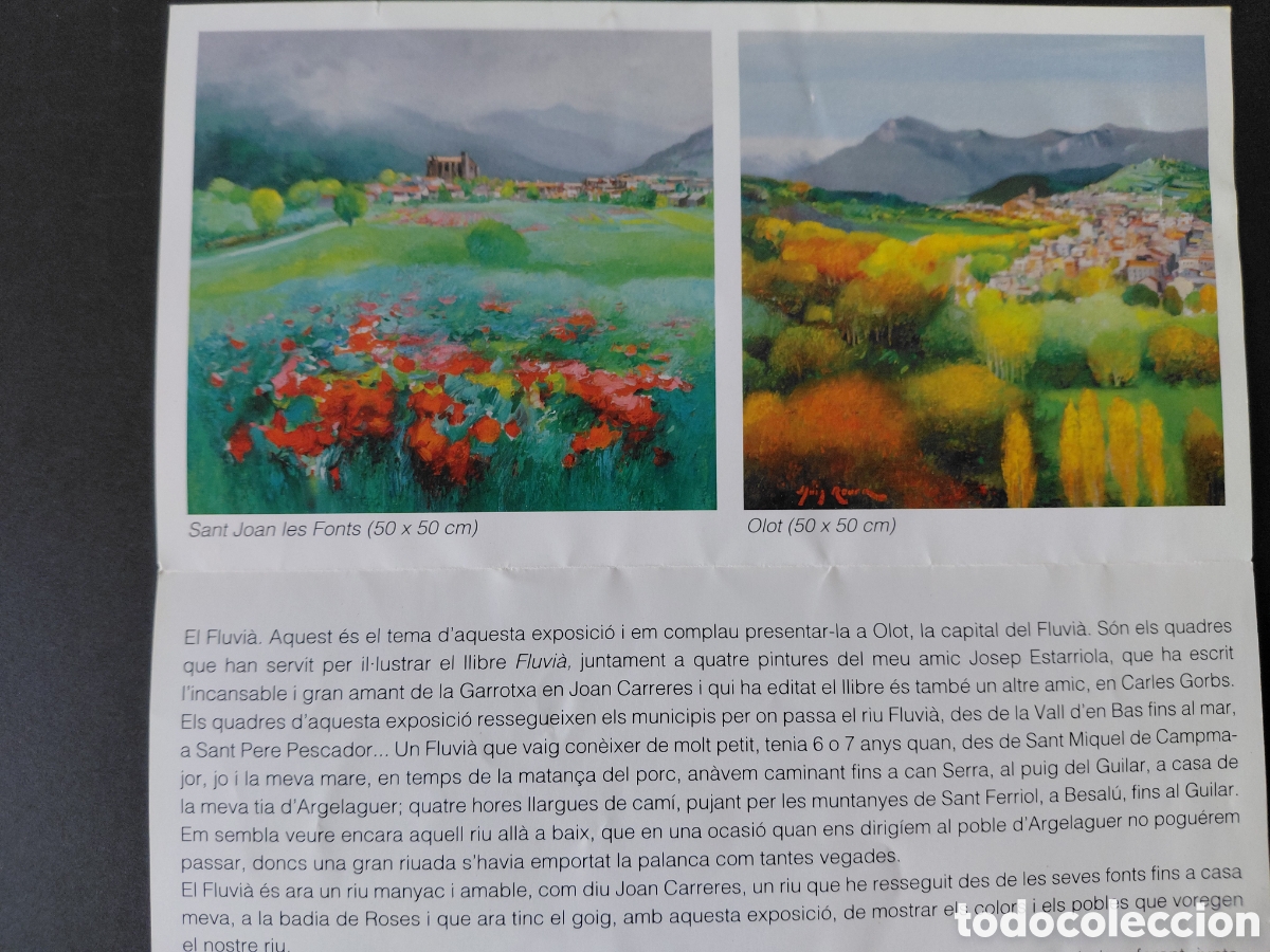 Arte: LLUIS ROURA - EXPOSICI&Oacute; EL FLUVI&Agrave; - Foto 3