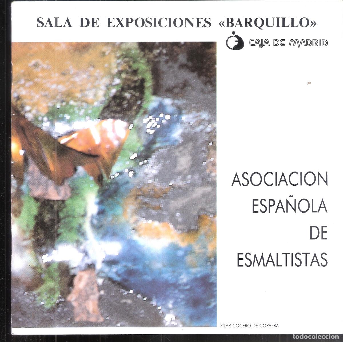 Art: Asociaci&oacute;n espa&ntilde;ola de esmaltistas, Junio 1990. Sala Barquillo. Caja de Madrid. Madrid. 21x21 cm.