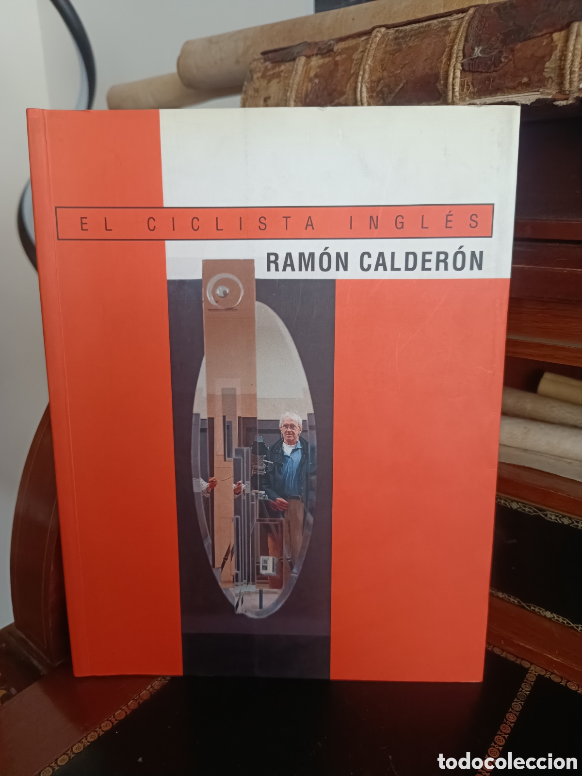 Art: EL CICLISTA INGL&Eacute;S. RAM&Oacute;N CALDERON. Cat&aacute;logo Exposici&oacute;n en Centro Cultural Caja Cantabria 2002