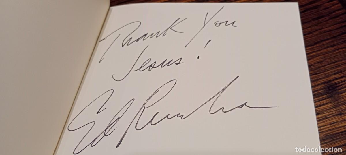 Arte: ED RUSCHA - &rdquo;S&rdquo; - FIRMADO Y DEDICADO - Foto 3