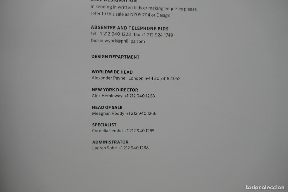 Arte: PHILLIPS DESIGN - 11 DE JUNIO 2014 NEW YORK - Foto 10