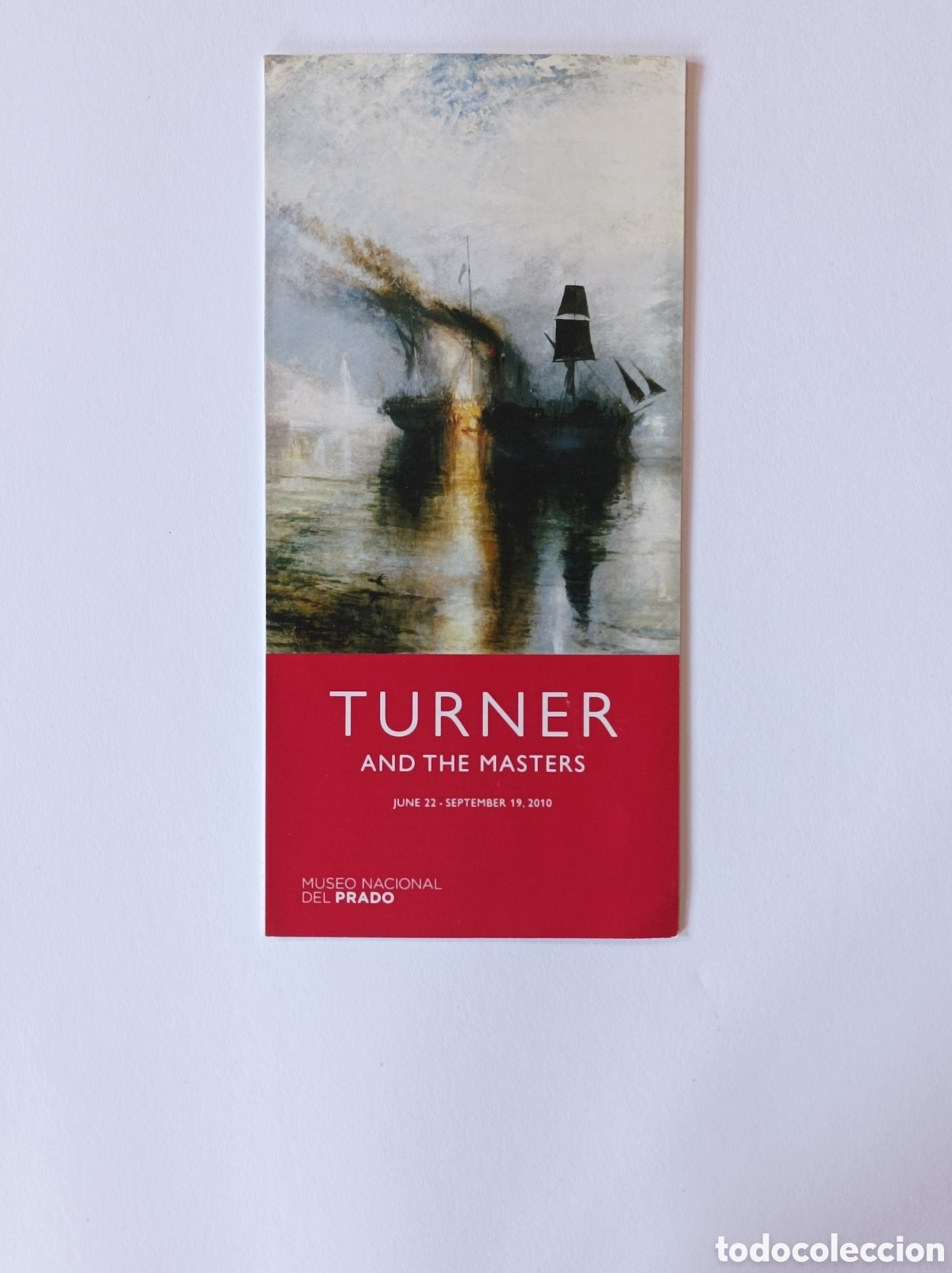 Arte: TURNER Y LOS MAESTROS. PROGRAMA EXPOSICI&Oacute;N MUSEO DEL PRADO. 2010. - Foto 2