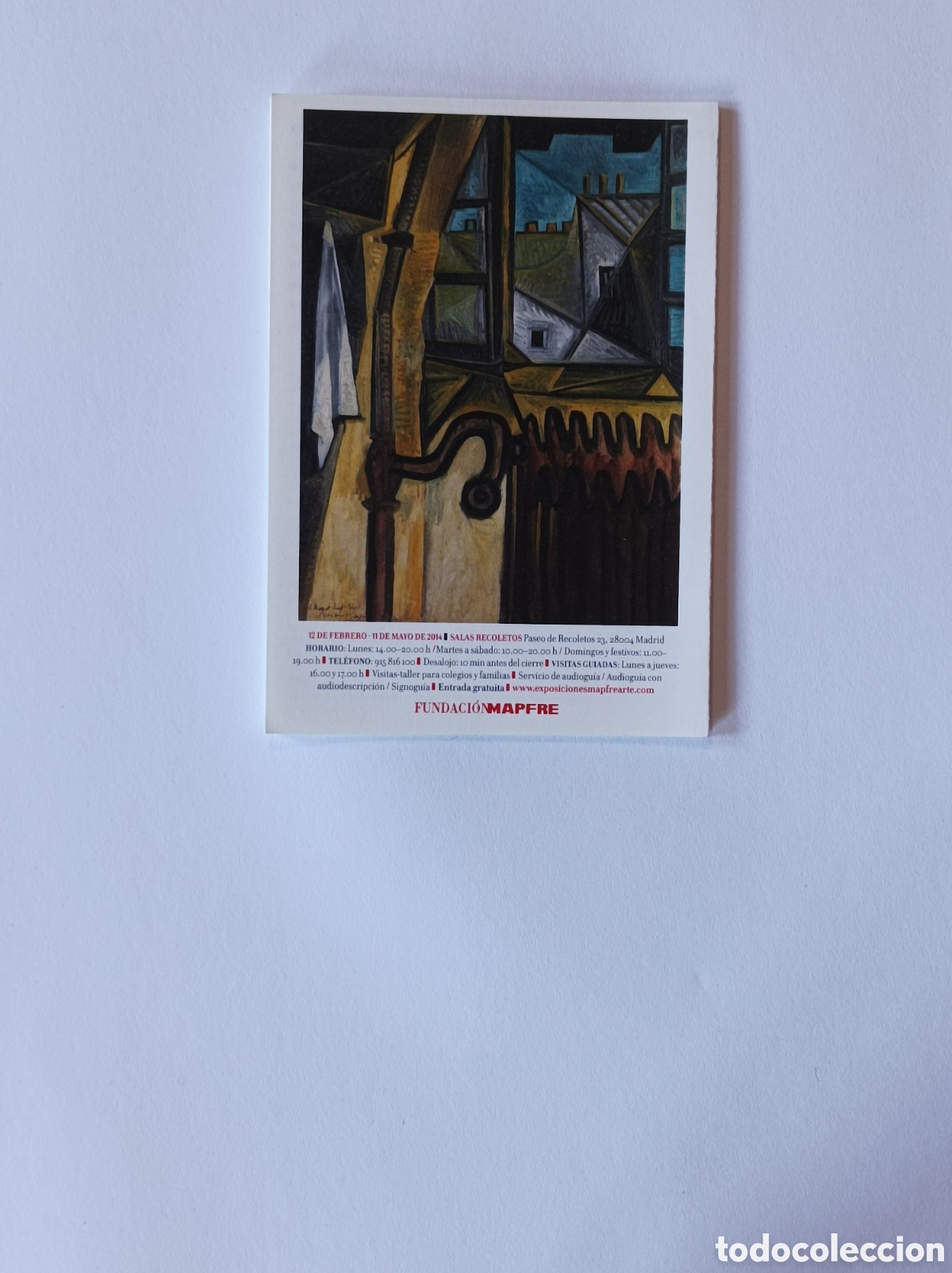 Arte: PICASSO EN EL TALLER. PROGRAMA EXPLICATIVO EXPOSICI&Oacute;N FUNDACI&Oacute;N MAPFRE. 2014. - Foto 2