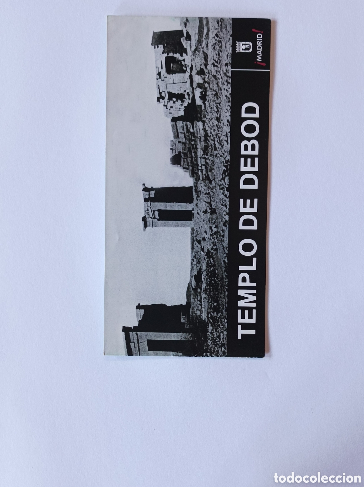 Arte: TEMPLO DE DEBOT. PROGRAMA EXPLICATIVO MUSEOS DE MADRID. - Foto 1