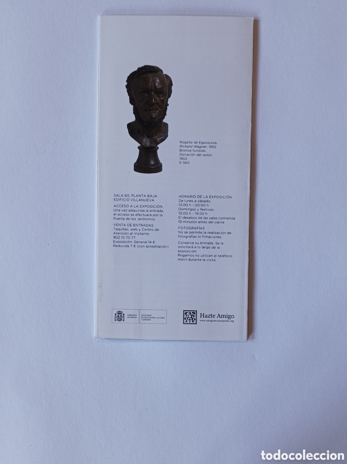 Arte: DAS B&Ouml;SE BANNT. PROGRAMA EXPLICATIVO EXPOSICI&Oacute;N MUSEO DEL PRADO. - Foto 2