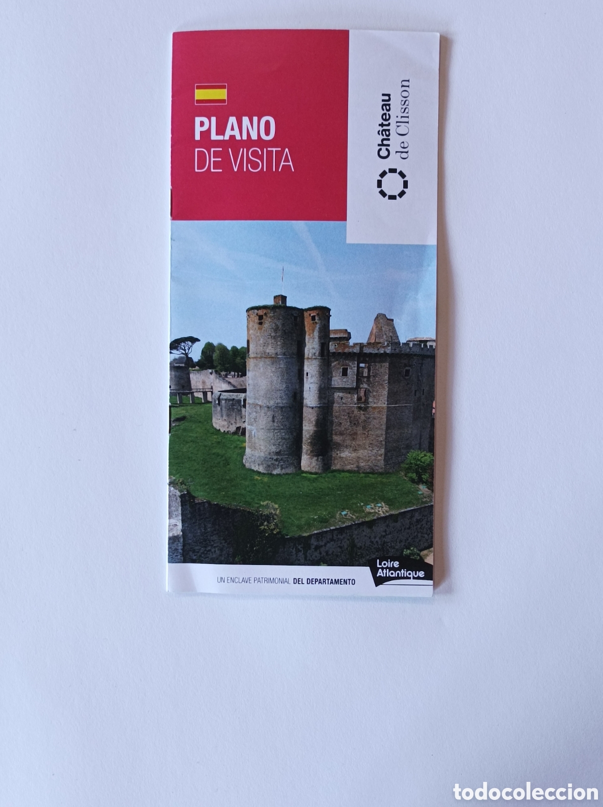 Arte: CHATEAU DE CLISSON. PLANO DE VISITA. - Foto 1