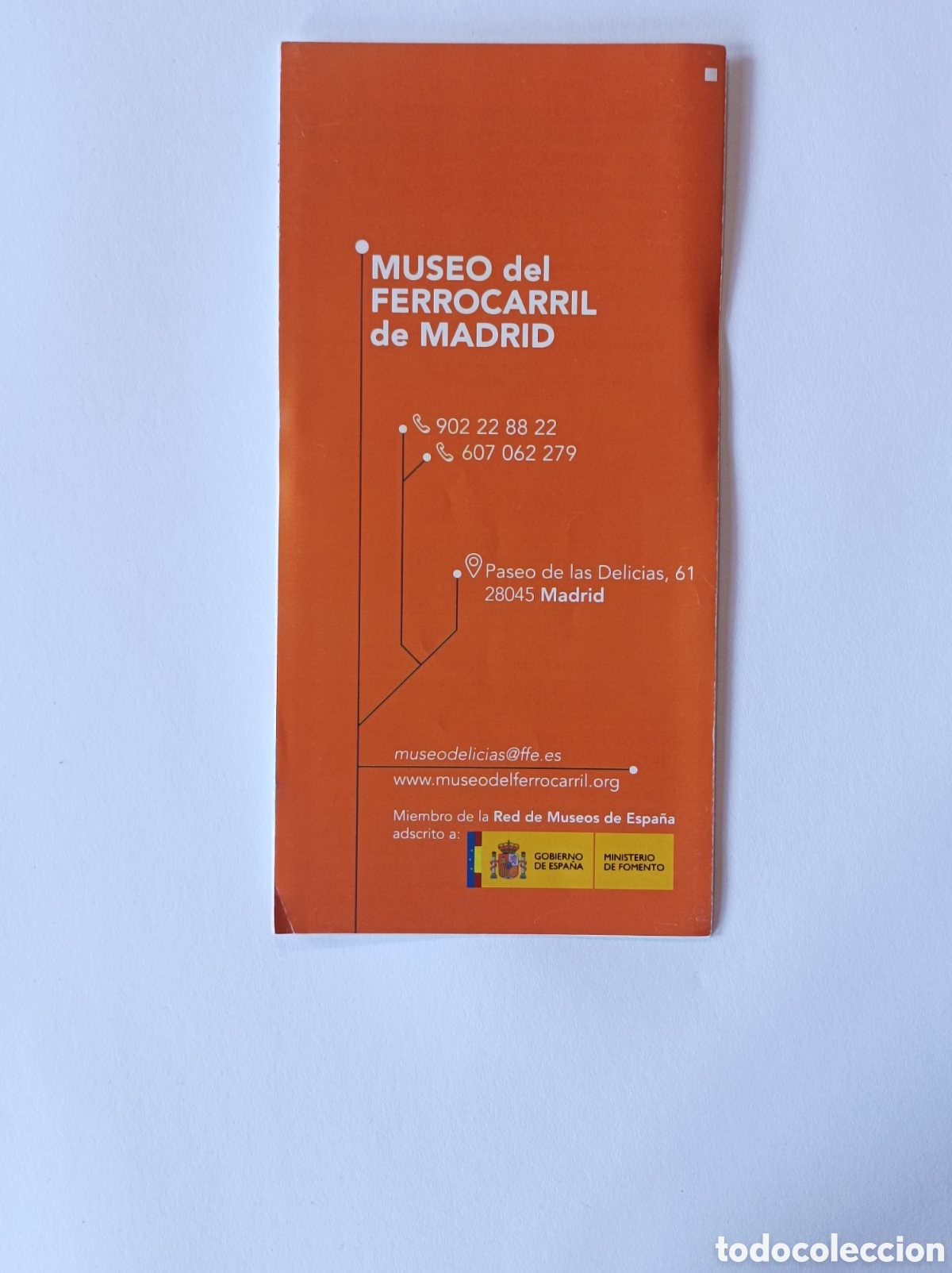 Arte: MUSEO DEL FERROCARRIL DE MADRID. PROGRAMA EXPLICATIVO EXPOSICI&Oacute;N. - Foto 2