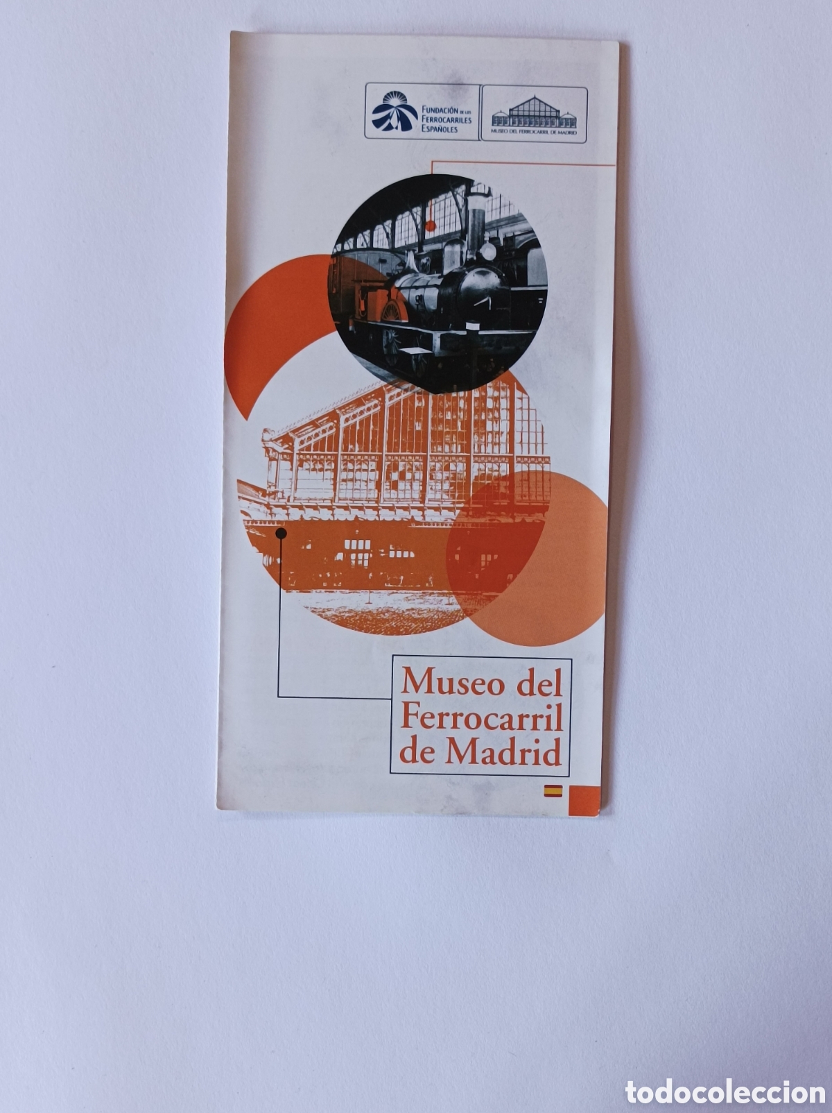 Arte: MUSEO DEL FERROCARRIL DE MADRID. PROGRAMA EXPLICATIVO EXPOSICI&Oacute;N. - Foto 1
