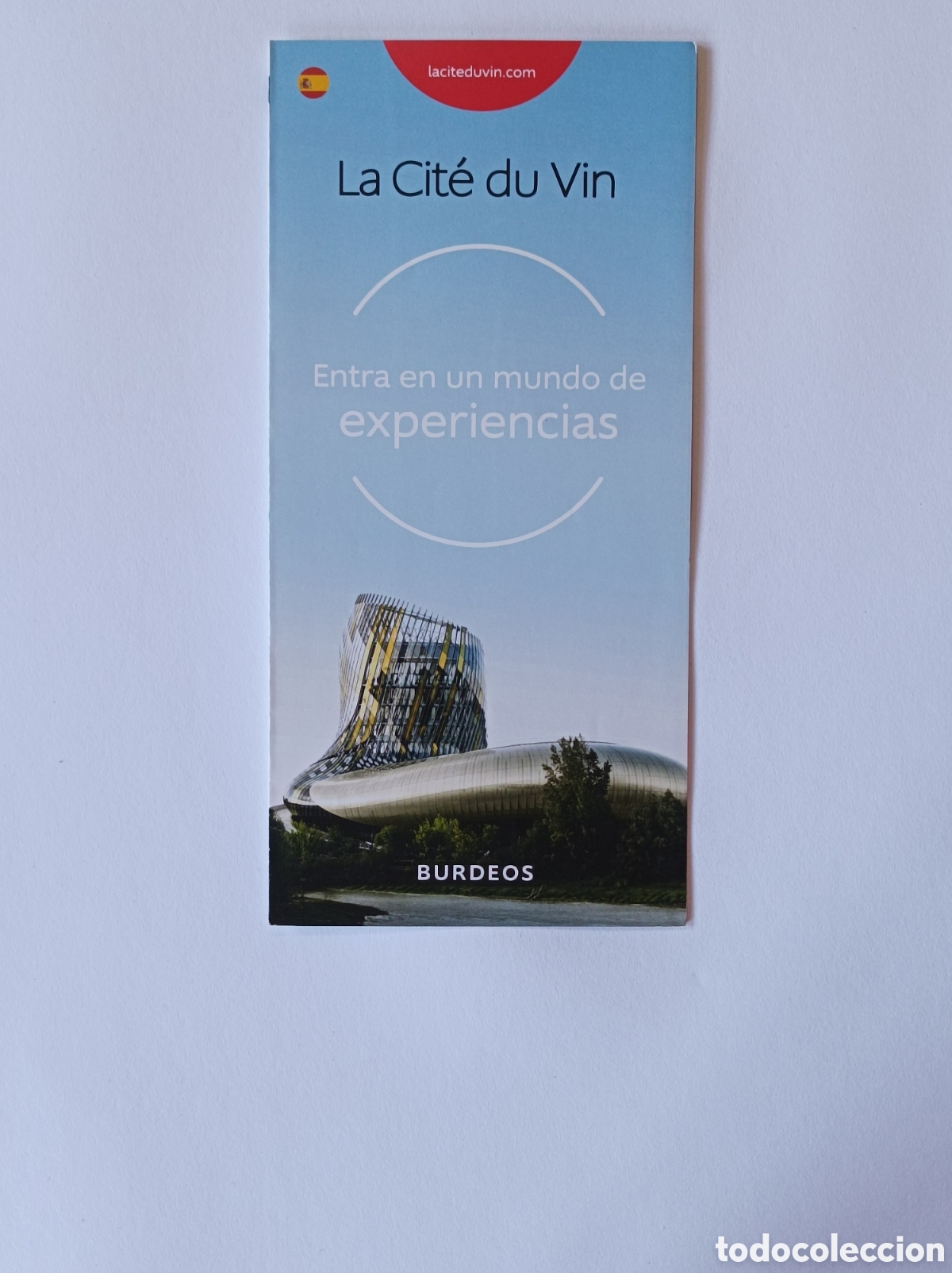 Arte: LA CIT&Eacute; DU VIN. BURDEOS. PROGRAMA EXPLICATIVO MUSEO. - Foto 1