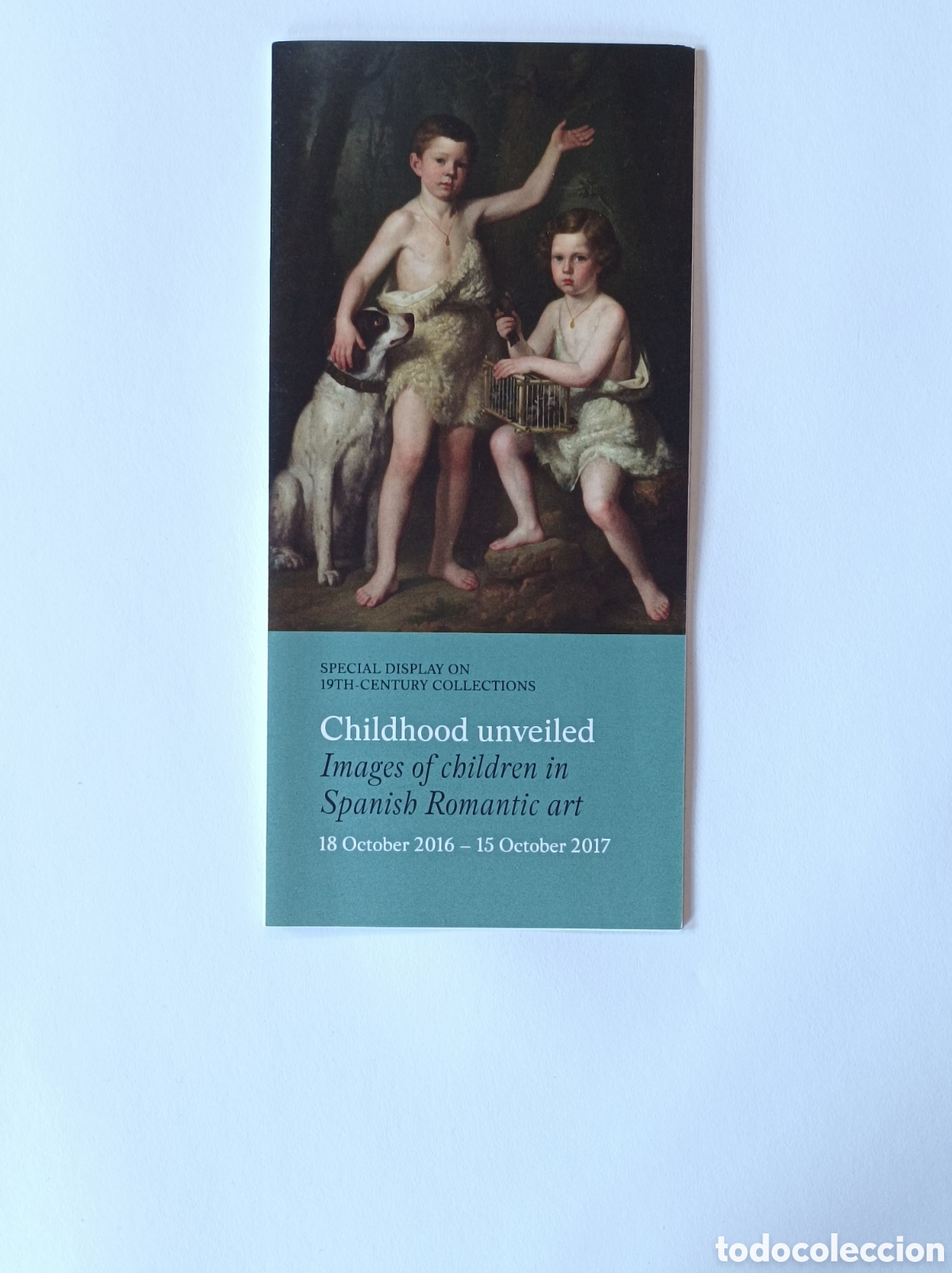Arte: LA INFANCIA DESCUBIERTA. PROGRAMA EXPLICATIVO EXPOSICI&Oacute;N. - Foto 2