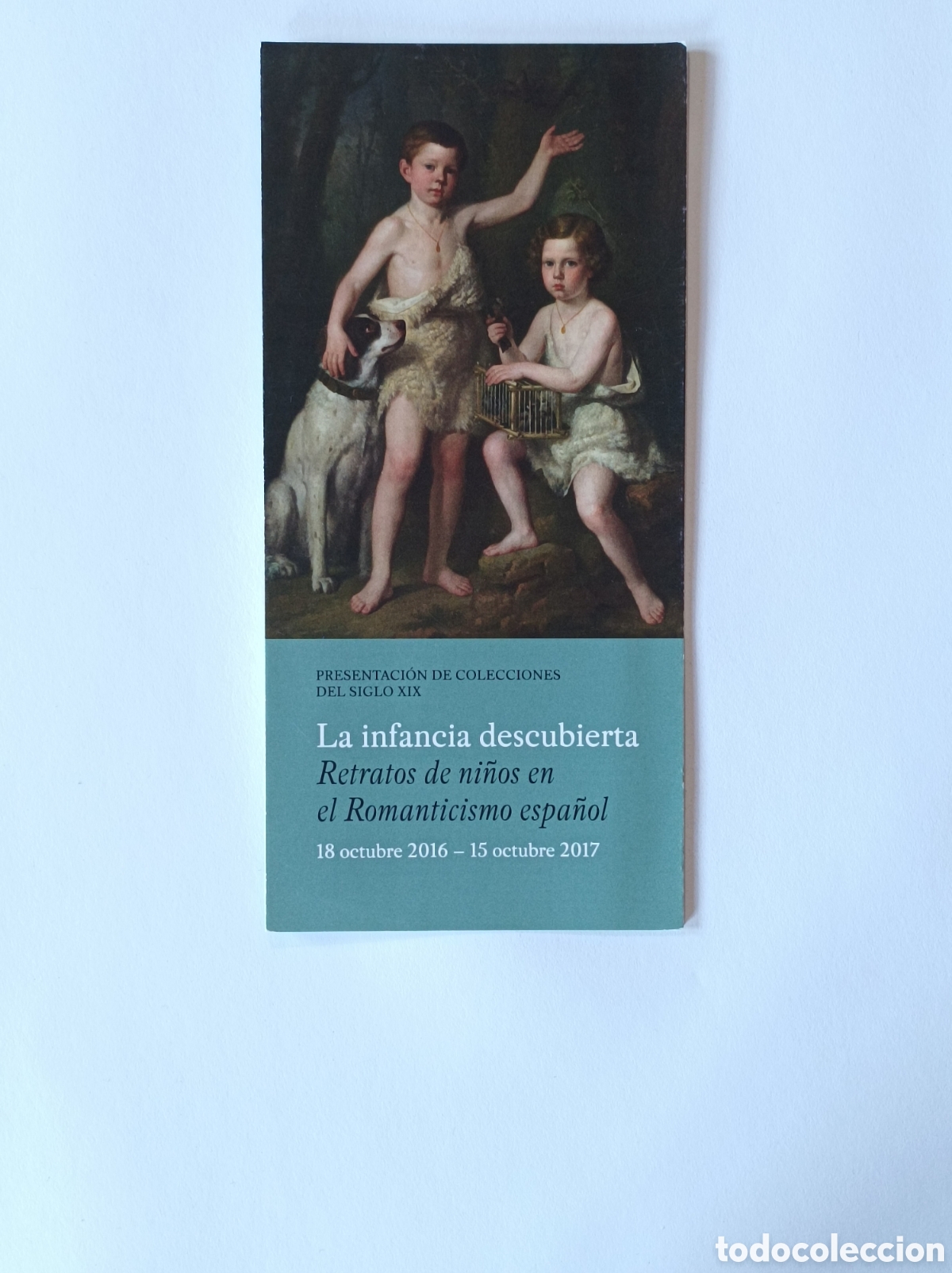 Arte: LA INFANCIA DESCUBIERTA. PROGRAMA EXPLICATIVO EXPOSICI&Oacute;N. - Foto 1