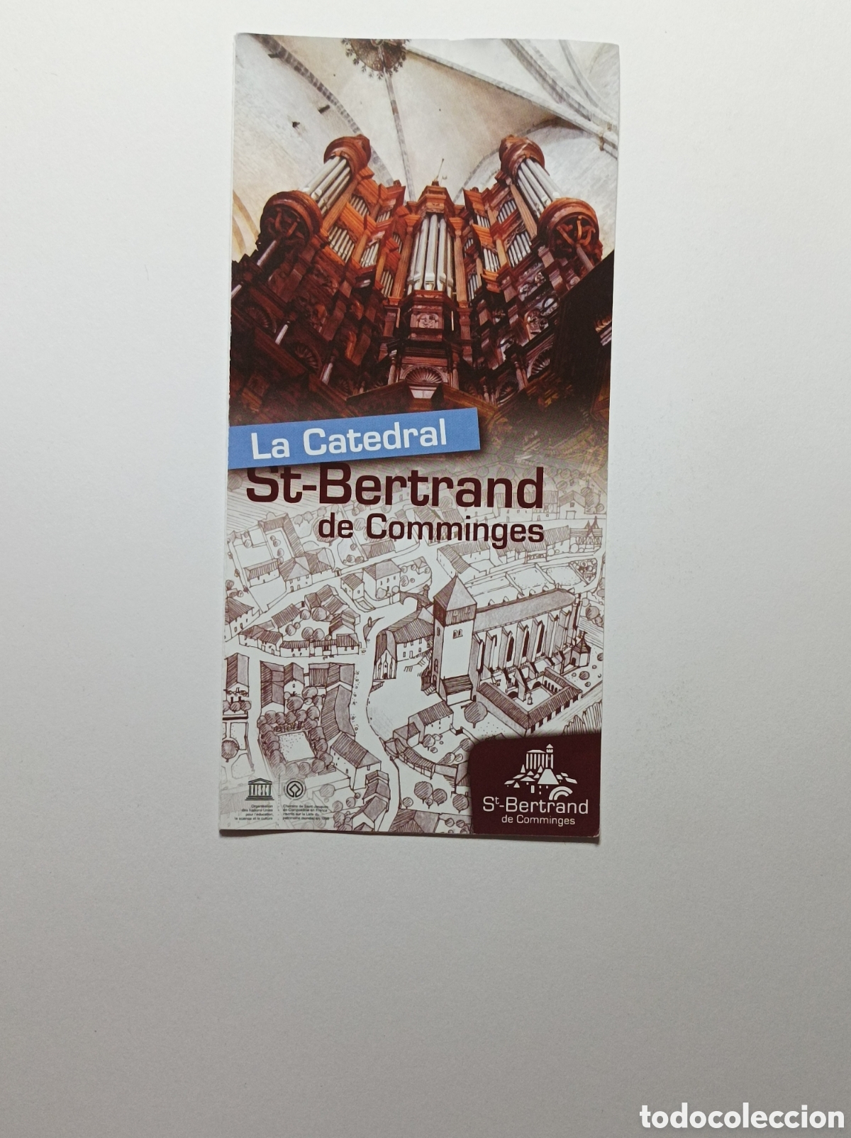 Arte: LA CATEDRAL DE BERTRAND DE COMMINGES. PROGRAMA EXPLICATIVO GUIA. - Foto 1