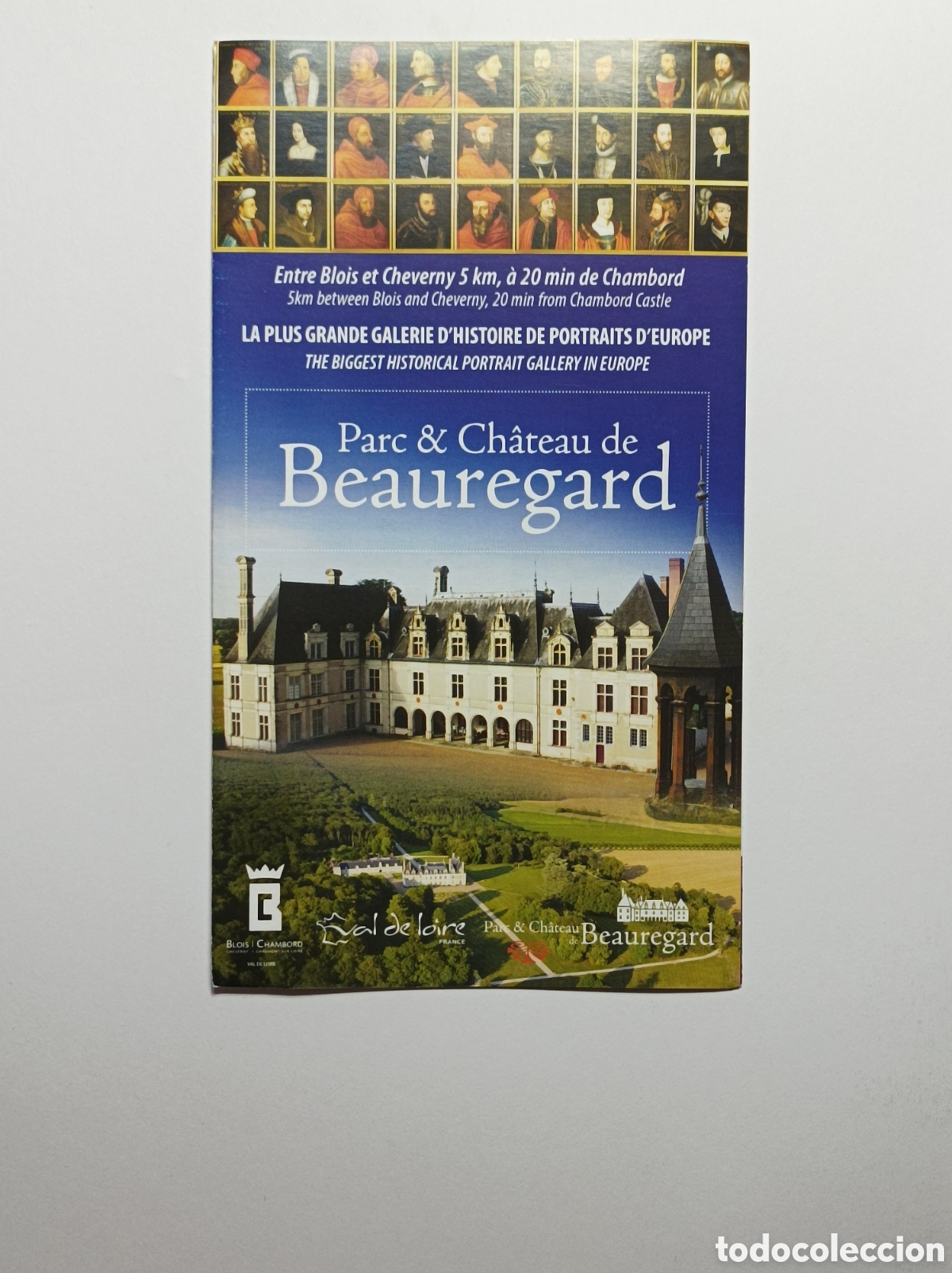 Arte: CHATEAU DE BEAUREGARD. PROGRAMA EXPLICATIVO PLANO GUIA. - Foto 1