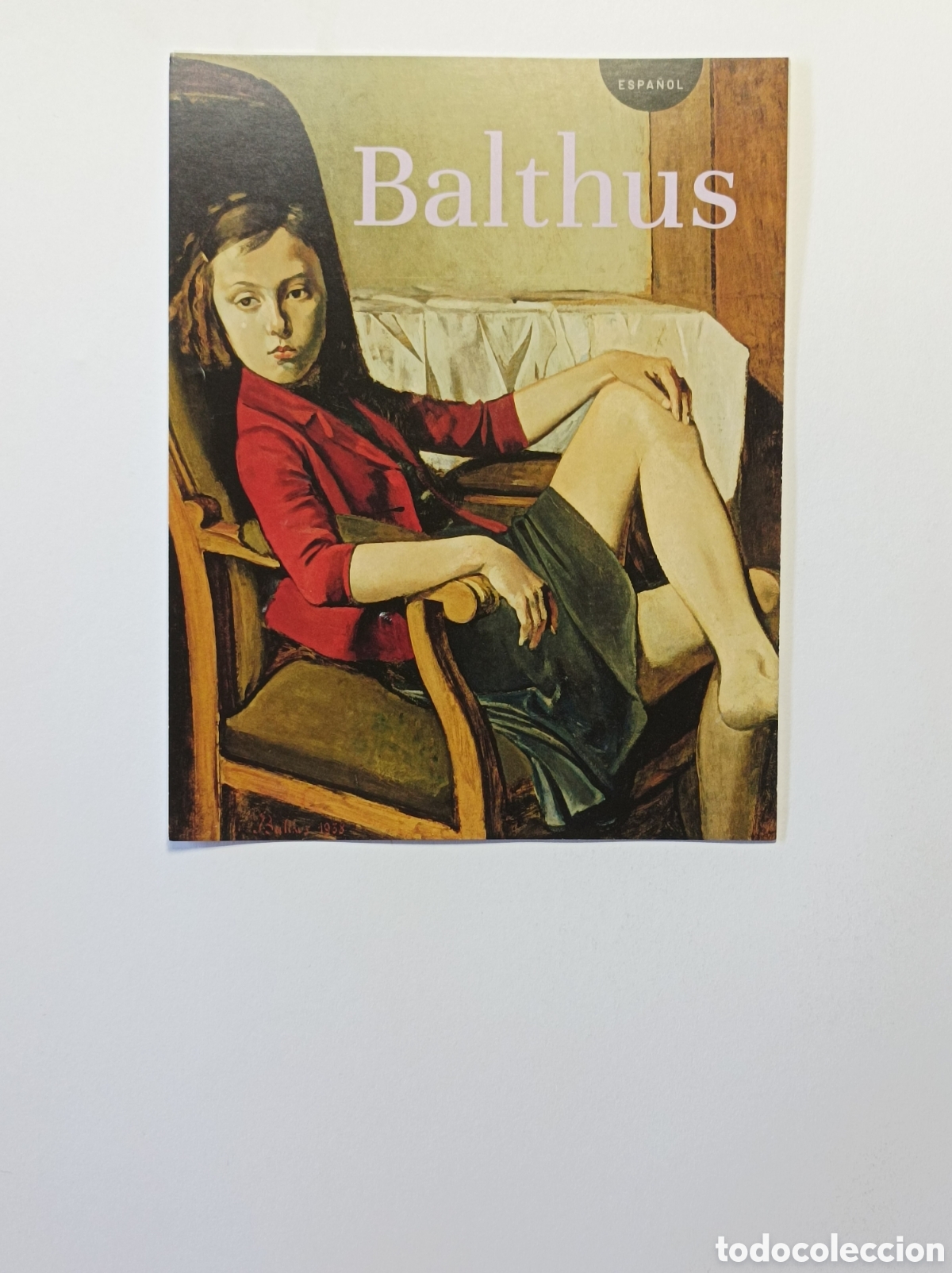 Arte: BALTHUS. PROGRAMA EXPLICATIVO EXPOSICI&Oacute;N MUSEO THYSSEN. 2018. - Foto 1