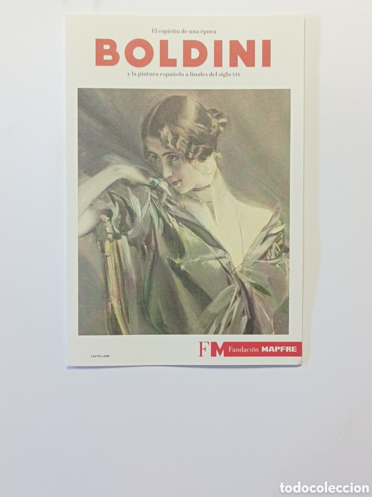Arte: BOLDINI. PROGRAMA EXPLICATIVO EXPOSICI&Oacute;N FUNDACI&Oacute;N MAPFRE. 2019. - Foto 1
