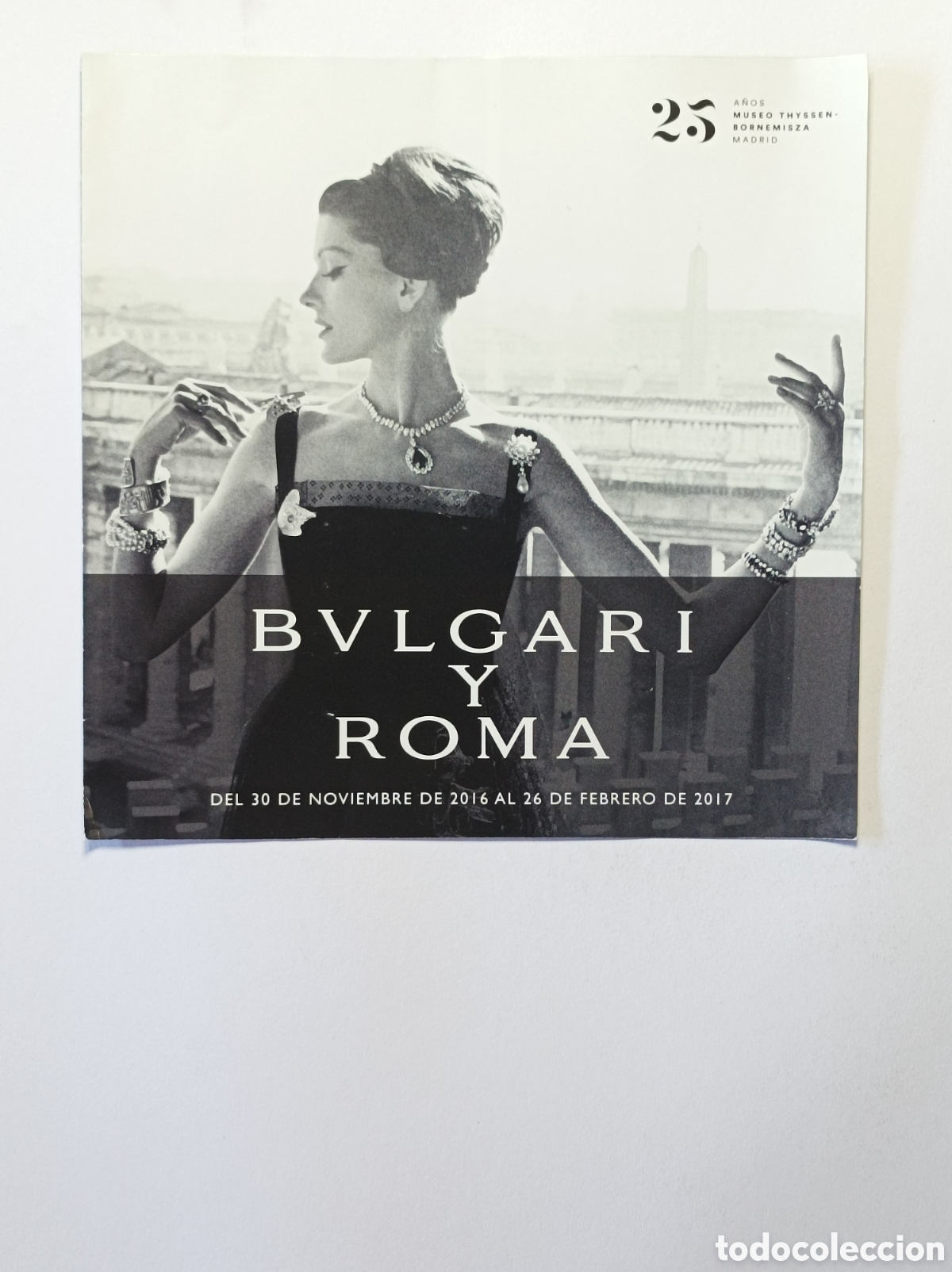 Arte: BULGARI Y ROMA. PROGRAMA EXPLICATIVO EXPOSICI&Oacute;N MUSEO THYSSEN. 2016. - Foto 1